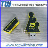 Customize PVC Unique Usb Flash Drive 64GB Free Design